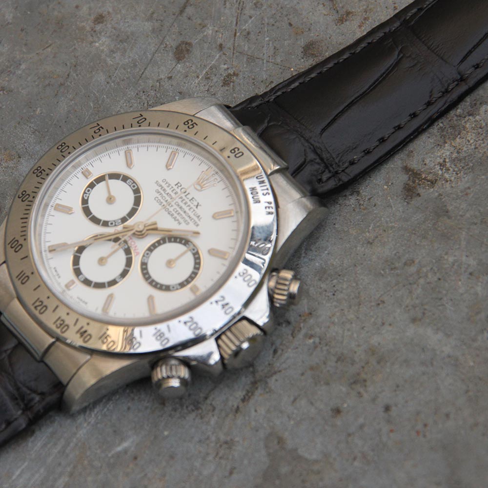 Rolex daytona cuir hot sale